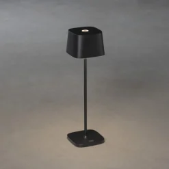 Lampe A Poser Konstsmide Capri Led Noir, 1 Lumiere