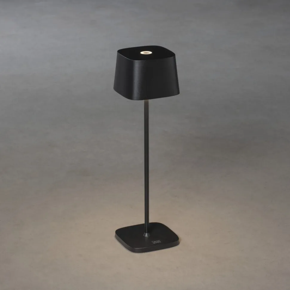 Lampe A Poser Konstsmide Capri Led Noir, 1 Lumiere