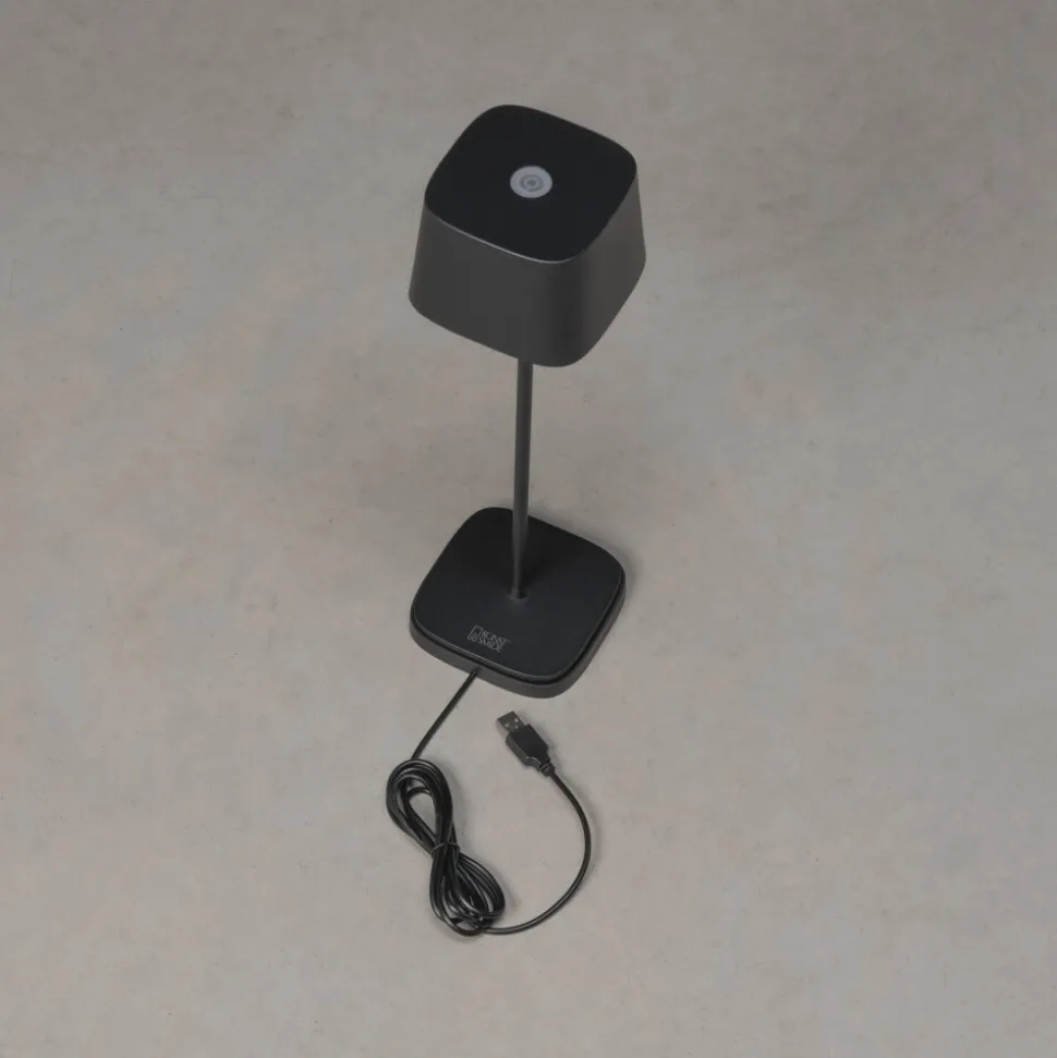 Lampe A Poser Konstsmide Capri Led Noir, 1 Lumiere
