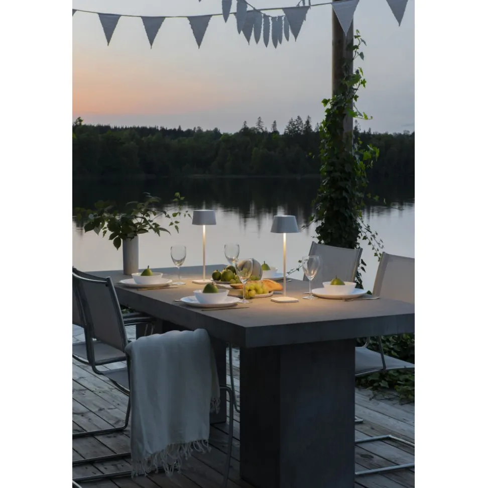 Lampe A Poser Konstsmide Capri Led Blanc, 1 Lumiere