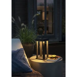 Lampe A Poser Konstsmide Cannes Led Noir, 5 Lumieres