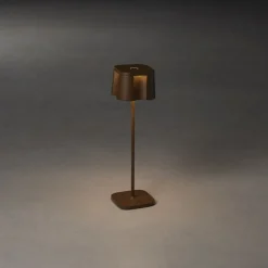 Lampe A Poser Konstsmide Nice Led Rouille, 5 Lumieres