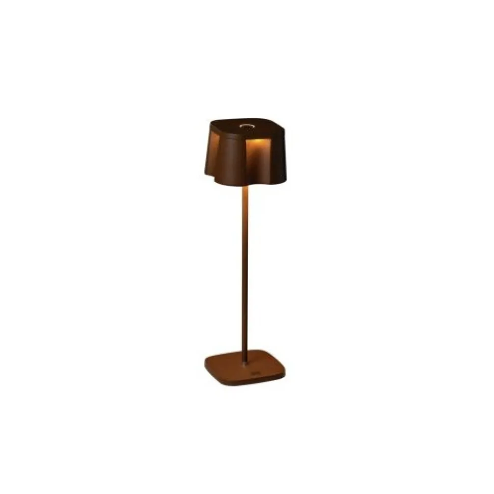 Lampe A Poser Konstsmide Nice Led Rouille, 5 Lumieres