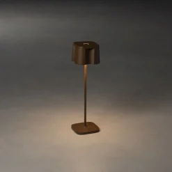 Lampe A Poser Konstsmide Nice Led Rouille, 5 Lumieres