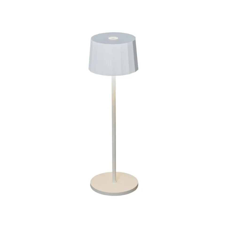 Lampe A Poser Konstsmide Positano Led Blanc, 1 Lumiere