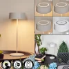 Lampe A Poser Kouvi Led Blanc, 1 Lumiere