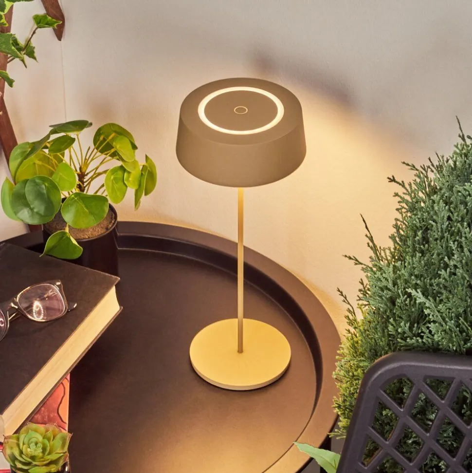 Lampe A Poser Kouvi Led Or, 1 Lumiere