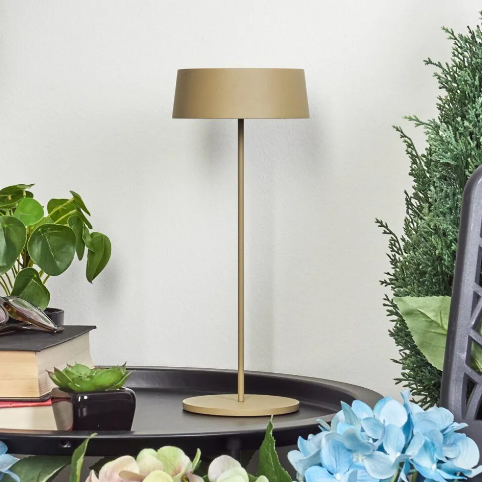 Lampe A Poser Kouvi Led Or, 1 Lumiere