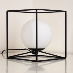 Lampe A Poser Legano Noir, 1 Lumiere