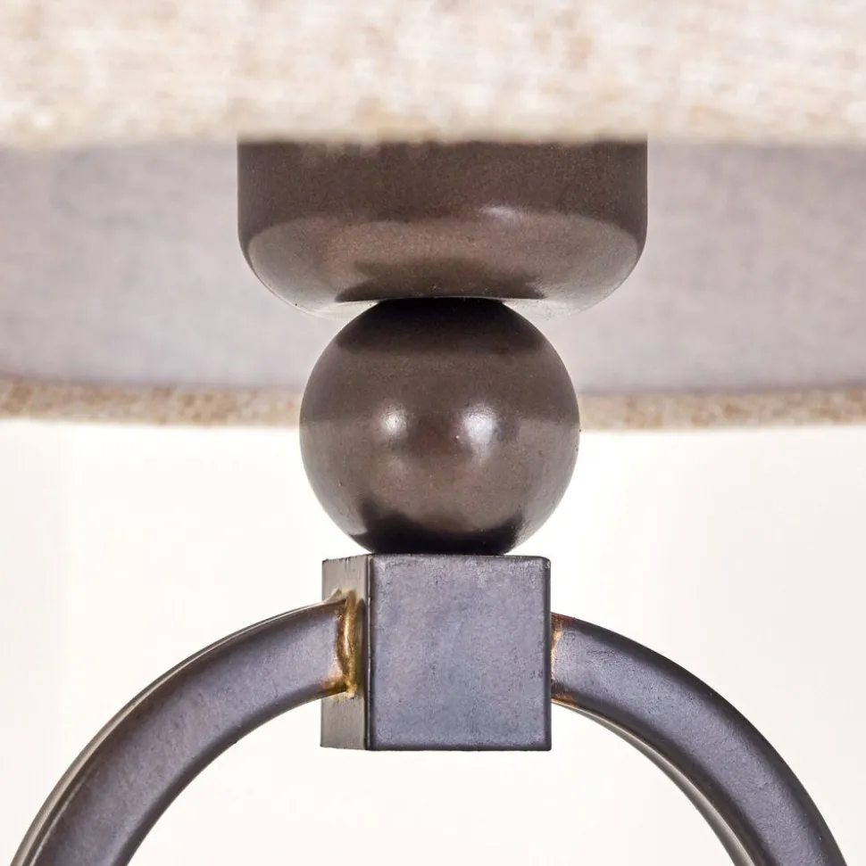 Lampe A Poser Logumkolster Brun, Noir, 1 Lumiere