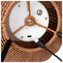Lampe A Poser Lucide Colin Led Noir, 1 Lumiere
