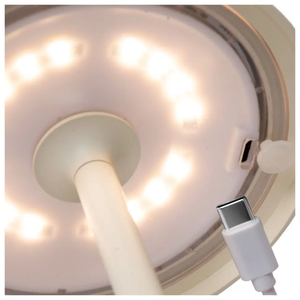 Lampe A Poser Lucide Joy Led Blanc, 1 Lumiere