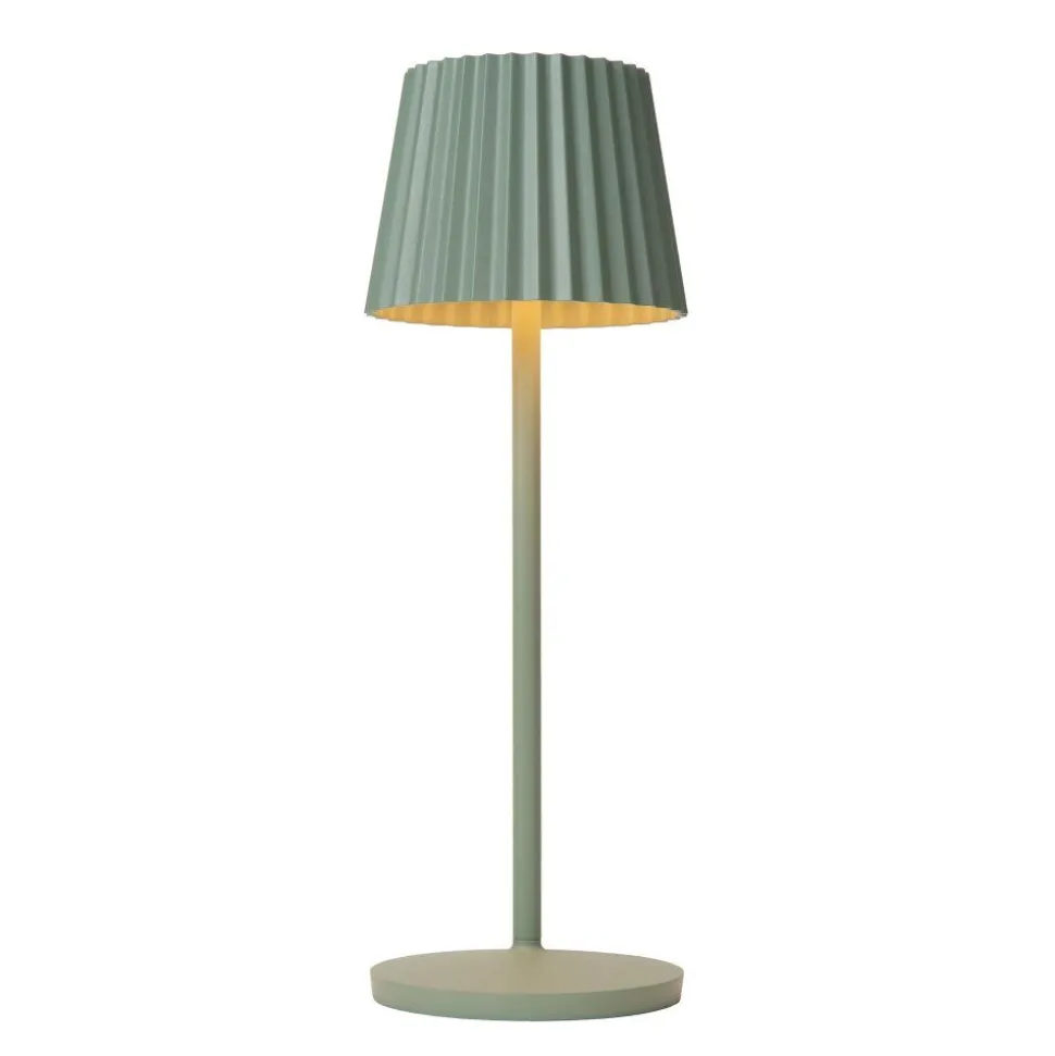 Lampe A Poser Lucide Justine Led Vert, 1 Lumiere