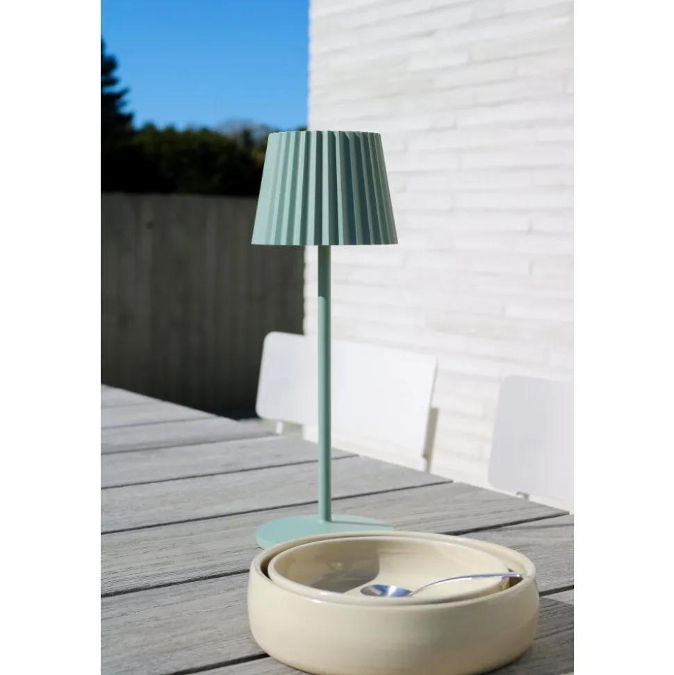 Lampe A Poser Lucide Justine Led Vert, 1 Lumiere