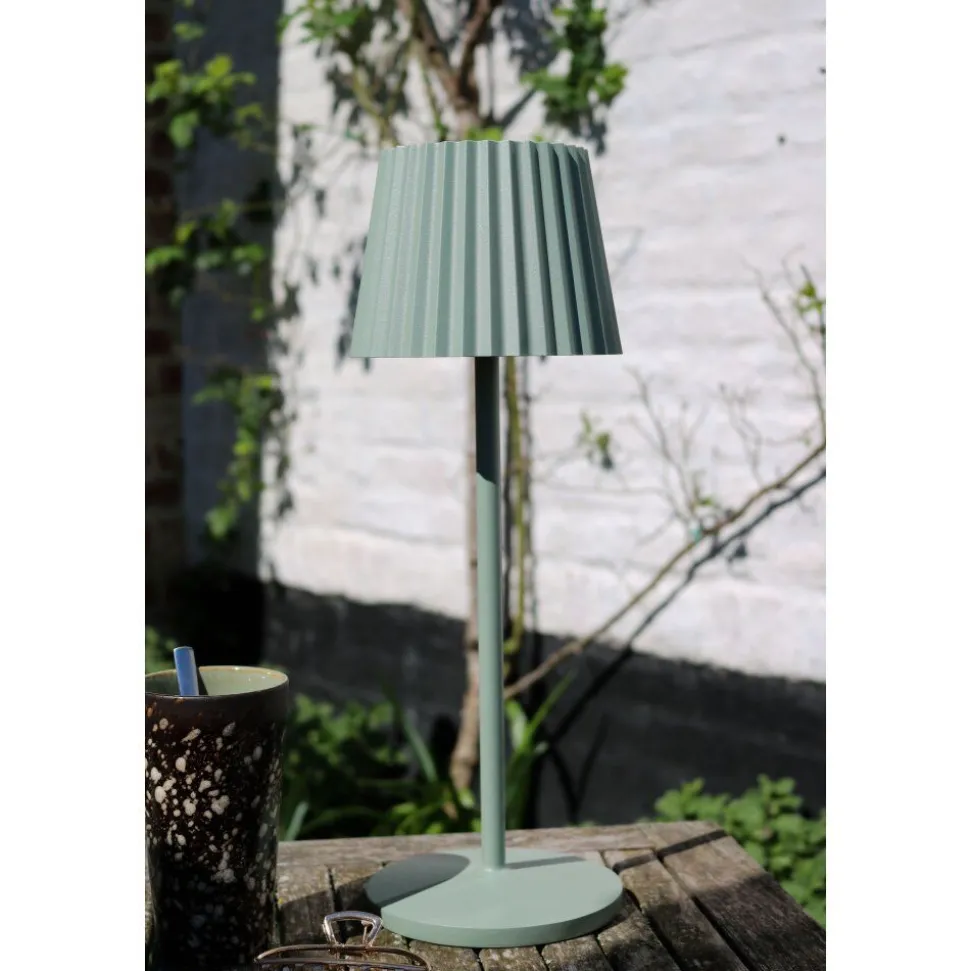 Lampe A Poser Lucide Justine Led Vert, 1 Lumiere
