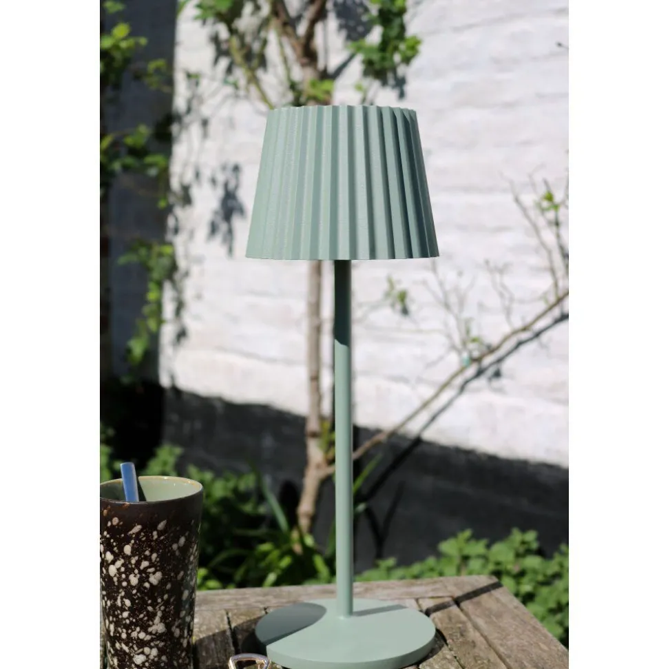 Lampe A Poser Lucide Justine Led Vert, 1 Lumiere
