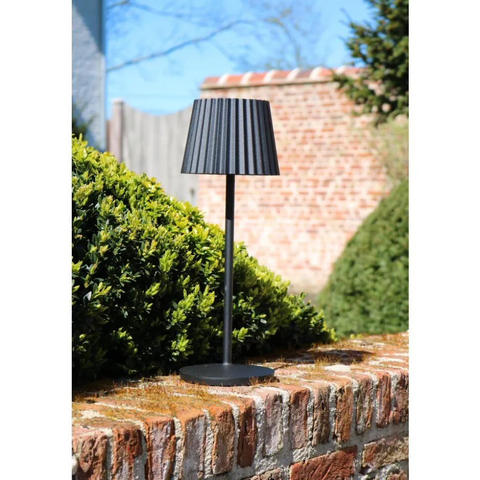 Lampe A Poser Lucide Justine Led Noir, 1 Lumiere