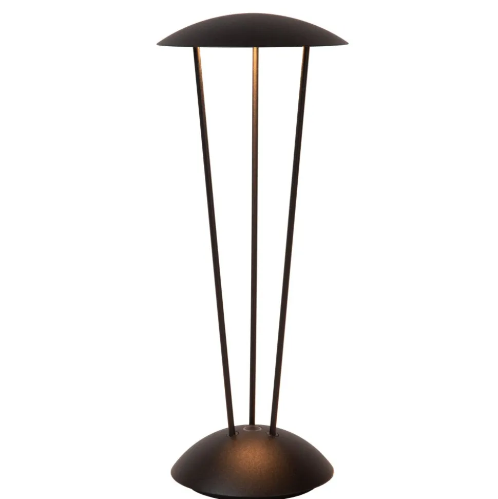 Lampe A Poser Lucide Renee Led Noir, 1 Lumiere