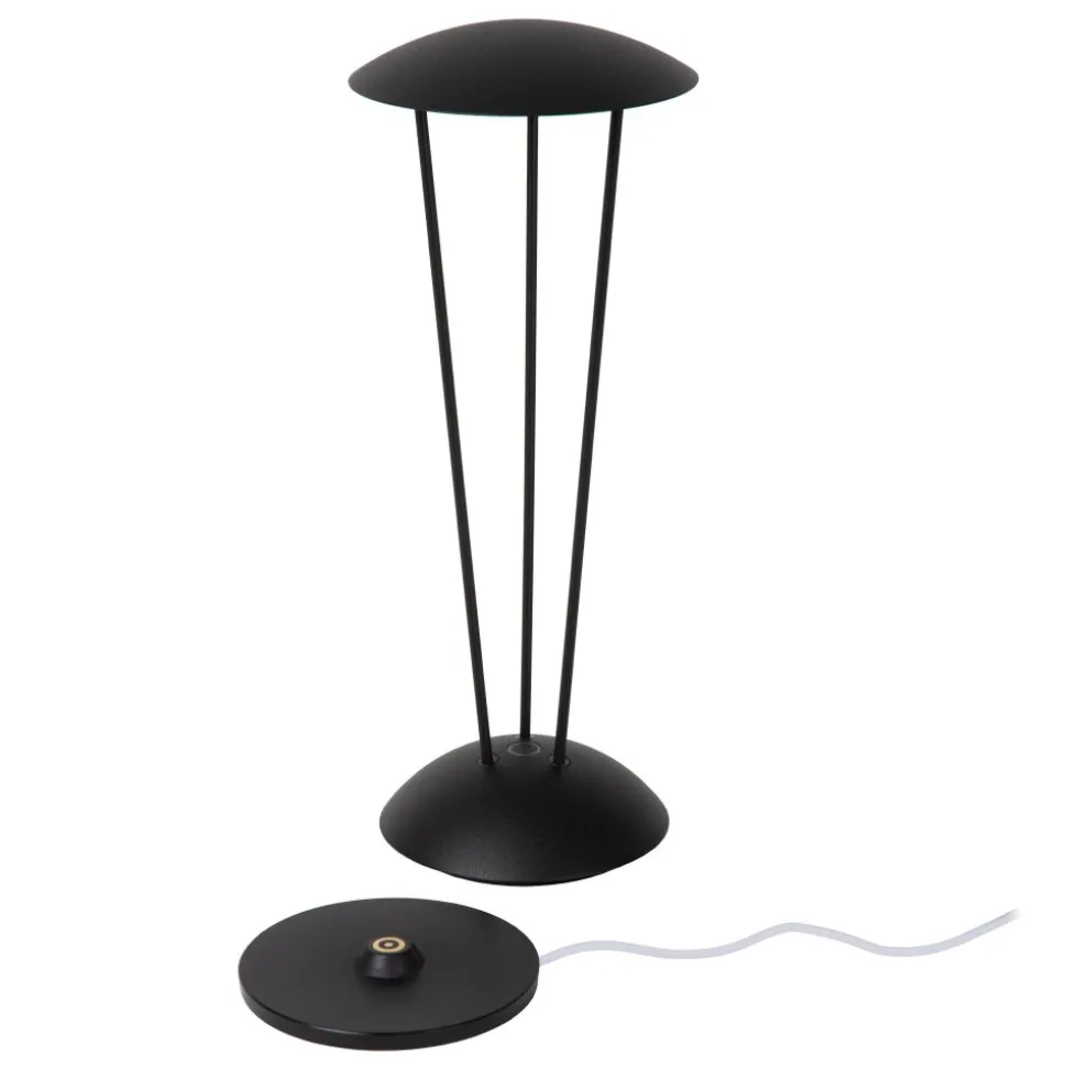 Lampe A Poser Lucide Renee Led Noir, 1 Lumiere