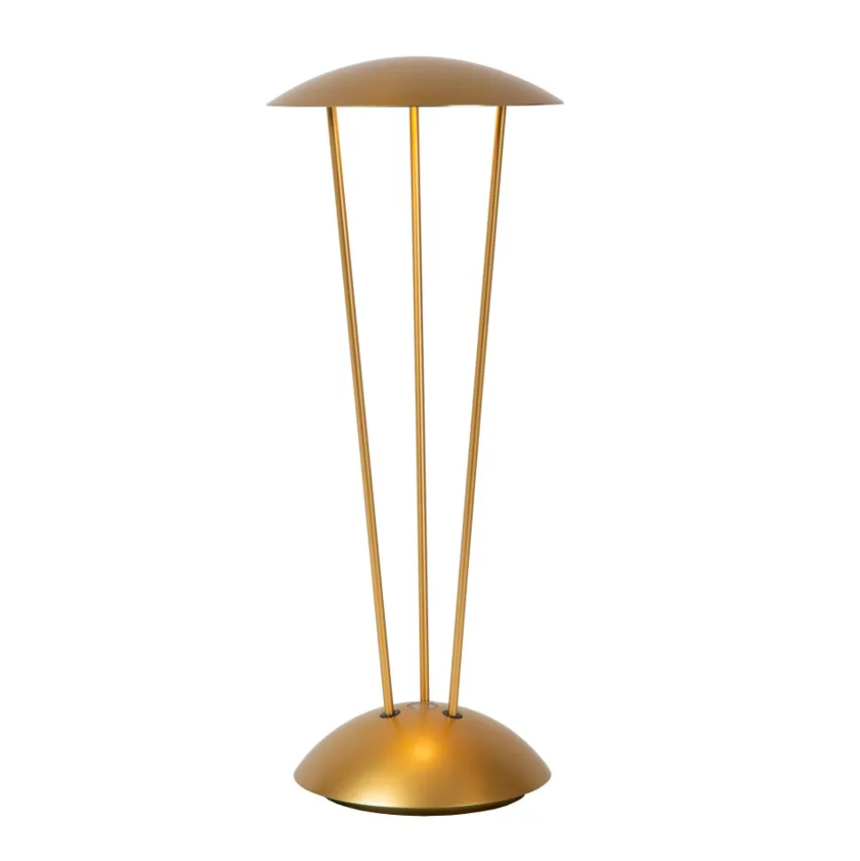 Lampe A Poser Lucide Renee Led Or, Laiton, 1 Lumiere