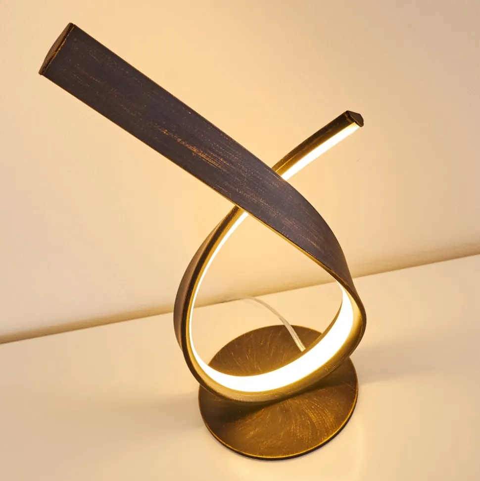 Lampe A Poser Medle Led Rouille, 1 Lumiere
