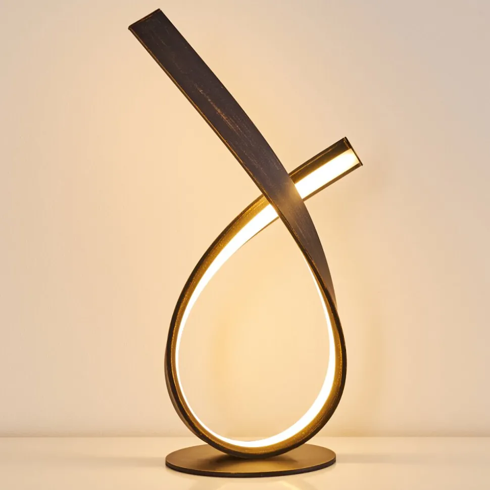 Lampe A Poser Medle Led Rouille, 1 Lumiere