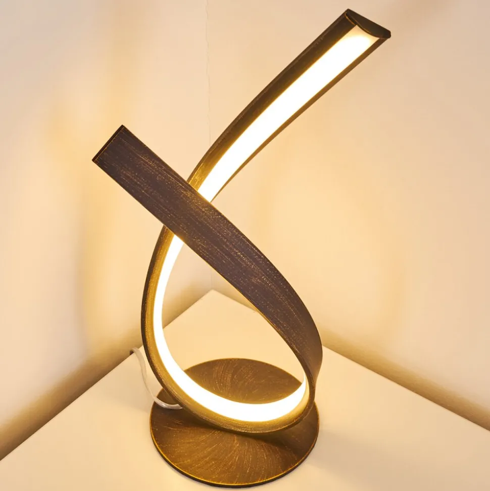 Lampe A Poser Medle Led Rouille, 1 Lumiere