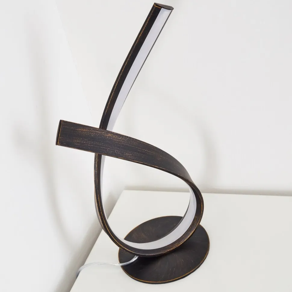 Lampe A Poser Medle Led Rouille, 1 Lumiere