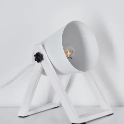 Lampe A Poser Novilly Blanc, 1 Lumiere