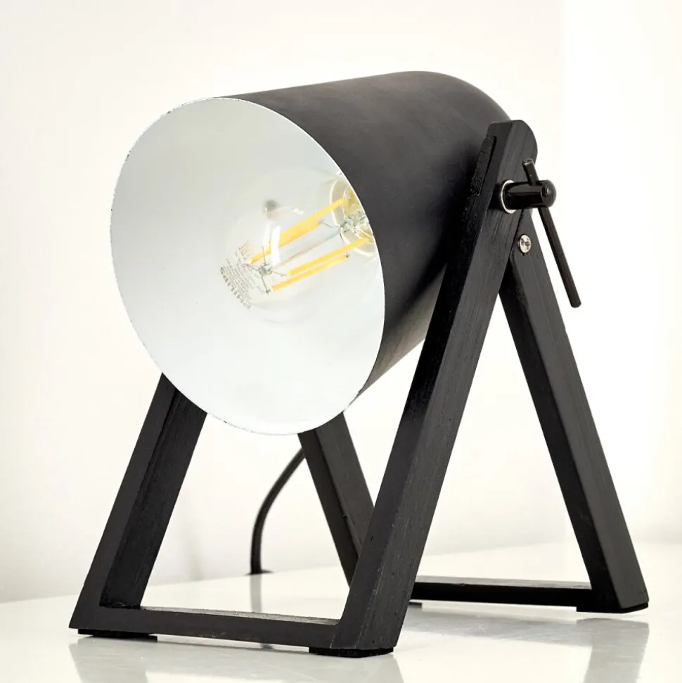 Lampe A Poser Novilly Noir, 1 Lumiere
