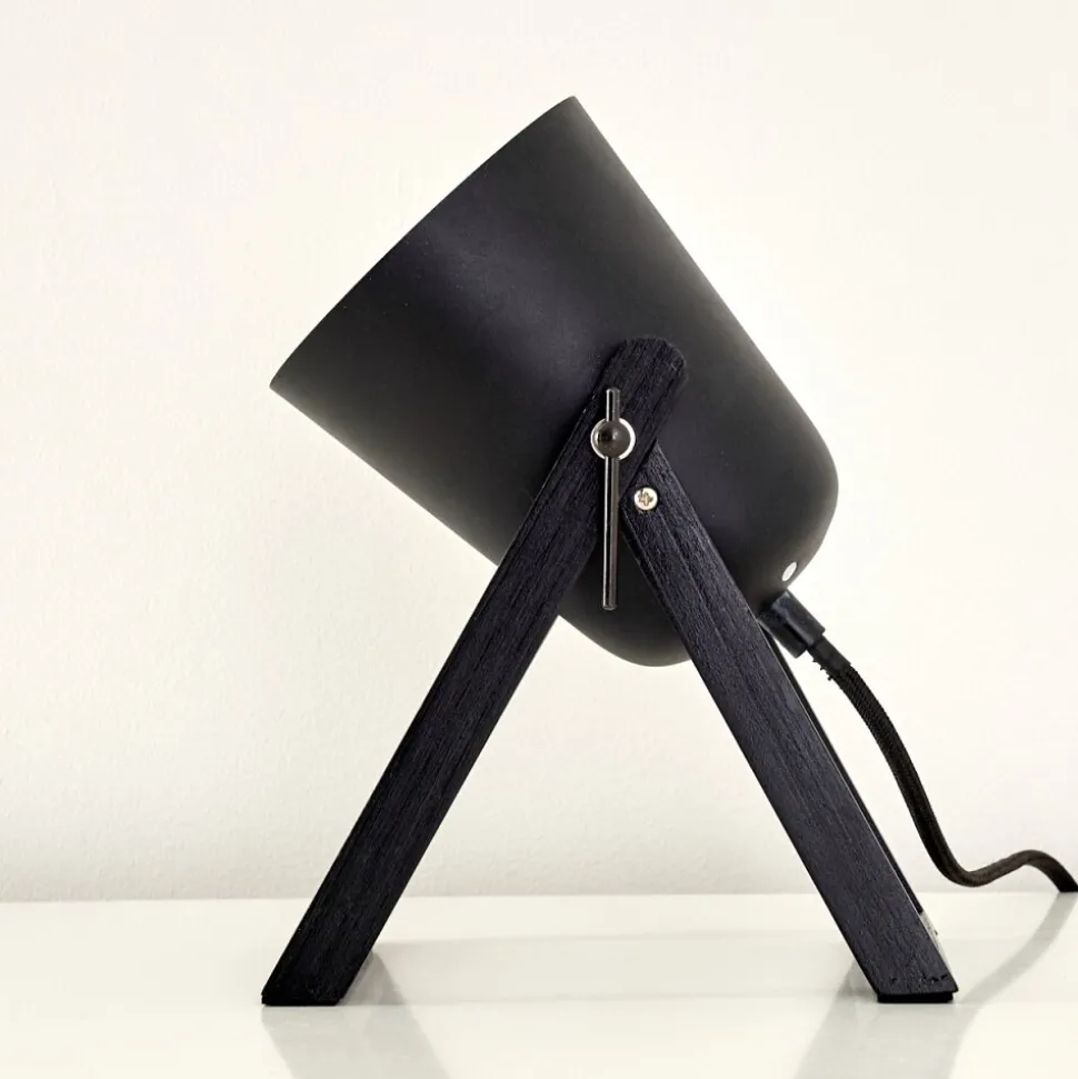 Lampe A Poser Novilly Noir, 1 Lumiere