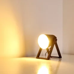 Lampe A Poser Novilly Noir, 1 Lumiere