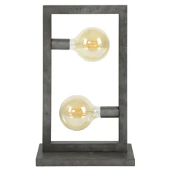 Lampe A Poser Oranjewoud Argente, 2 Lumieres