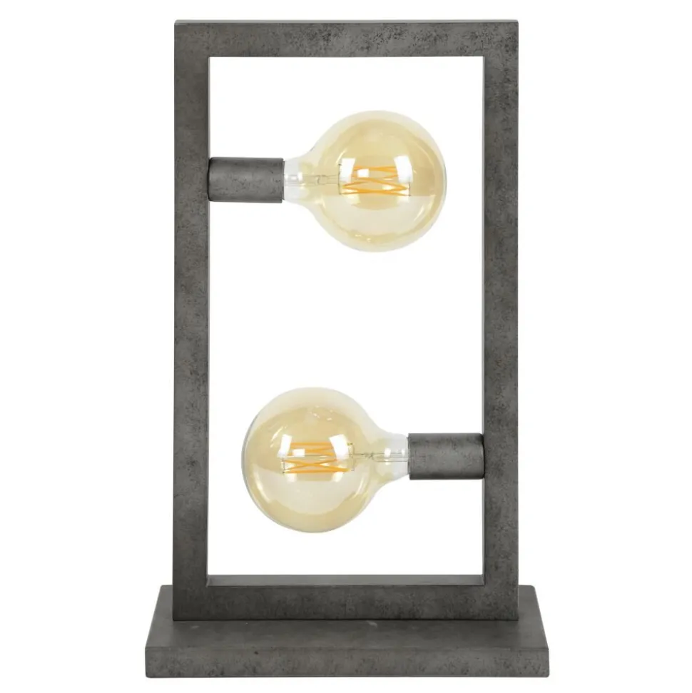 Lampe A Poser Oranjewoud Argente, 2 Lumieres