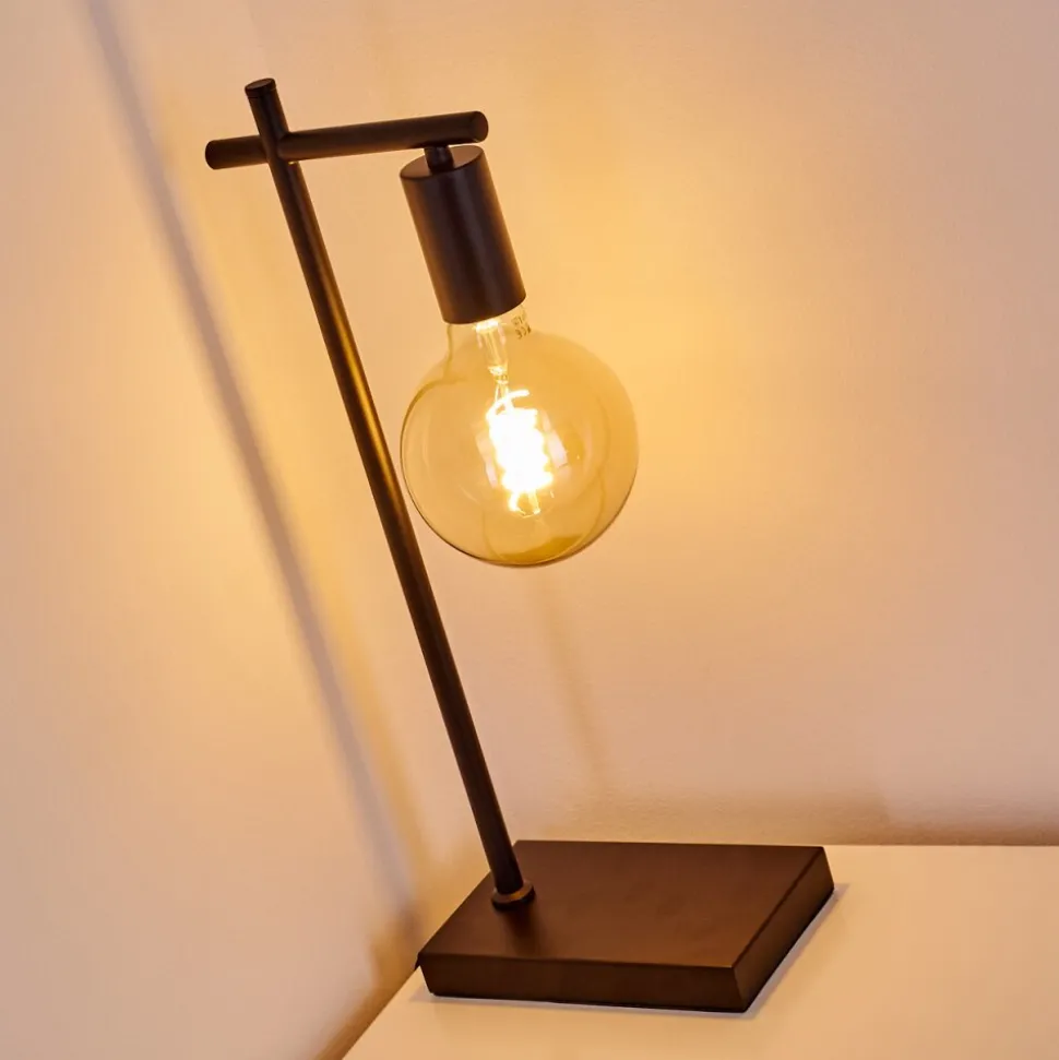 Lampe A Poser Pamunkey Noir, 1 Lumiere