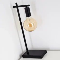 Lampe A Poser Pamunkey Noir, 1 Lumiere