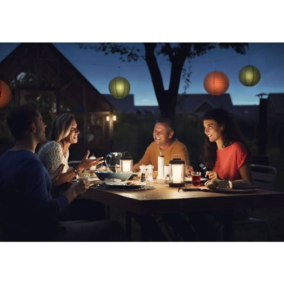 Lampe A Poser Philips Cicero Led Noir, Blanc, 1 Lumiere