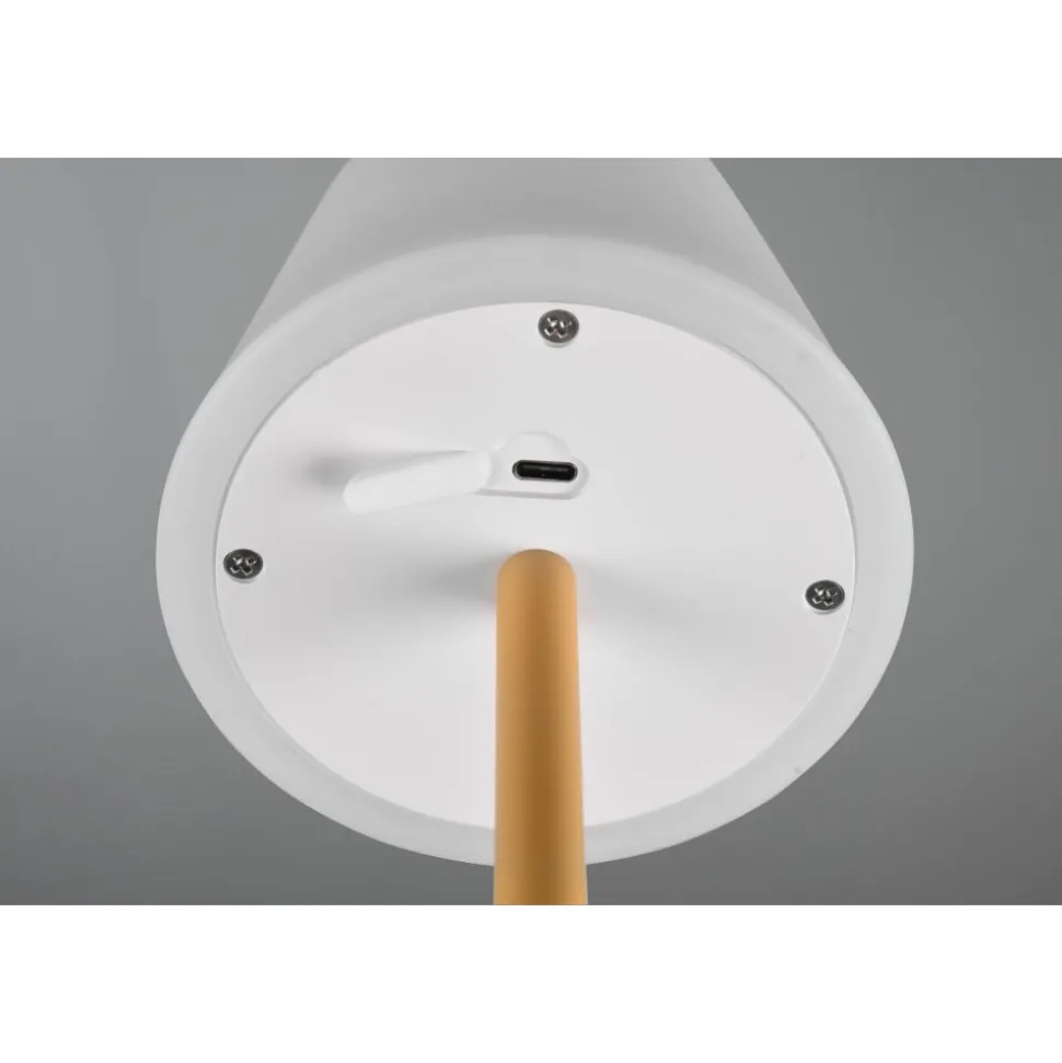 Lampe A Poser Reality Martinez Led Jaune, 1 Lumiere