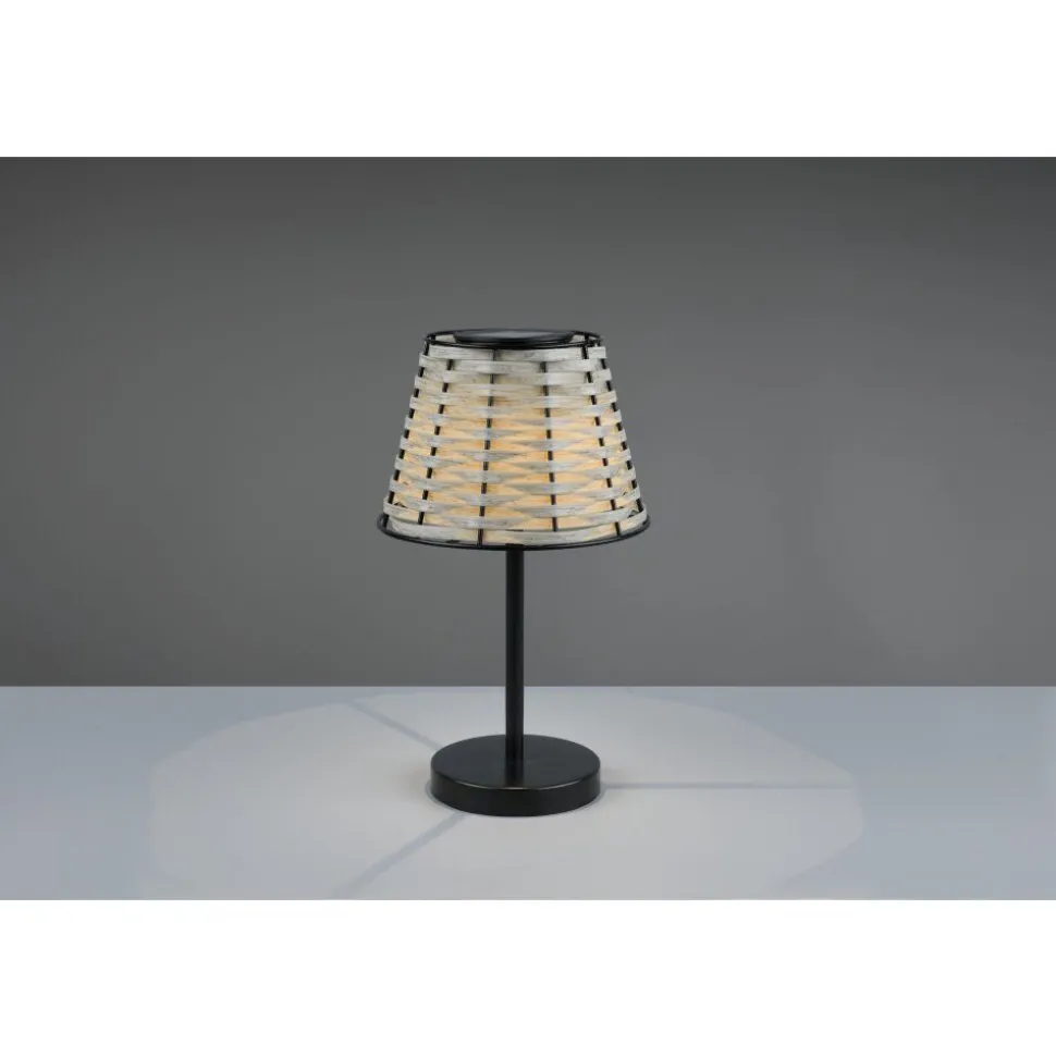 Lampe A Poser Reality Roca Led Noir, 1 Lumiere