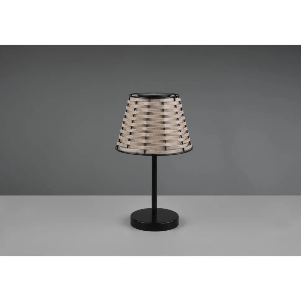 Lampe A Poser Reality Roca Led Noir, 1 Lumiere