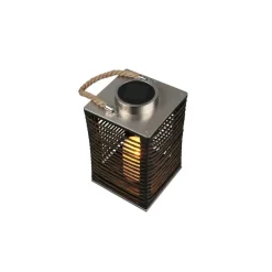 Lampe A Poser Reality Santana Led Noir, 1 Lumiere