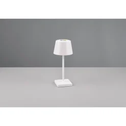 Lampe A Poser Reality Sanchez Led Blanc, 1 Lumiere, Changeur De Couleurs