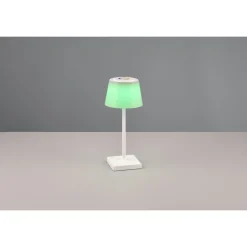 Lampe A Poser Reality Sanchez Led Blanc, 1 Lumiere, Changeur De Couleurs