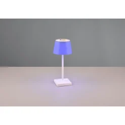 Lampe A Poser Reality Sanchez Led Blanc, 1 Lumiere, Changeur De Couleurs