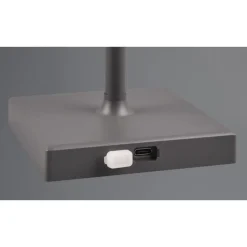 Lampe A Poser Reality Sanchez Led Anthracite, 1 Lumiere, Changeur De Couleurs