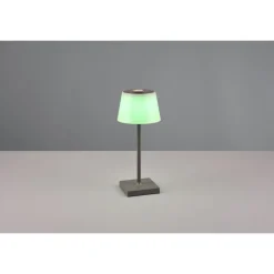 Lampe A Poser Reality Sanchez Led Anthracite, 1 Lumiere, Changeur De Couleurs