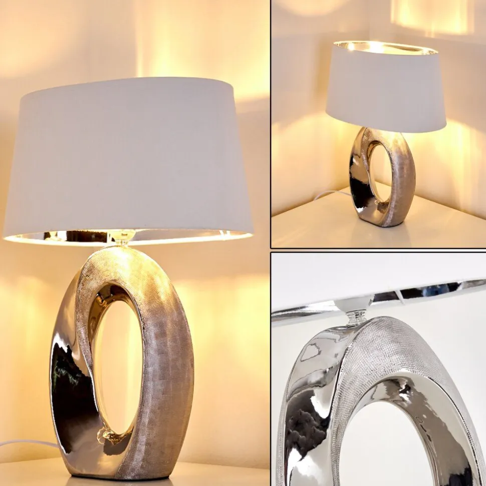 Lampe A Poser Rovio Argente, 1 Lumiere