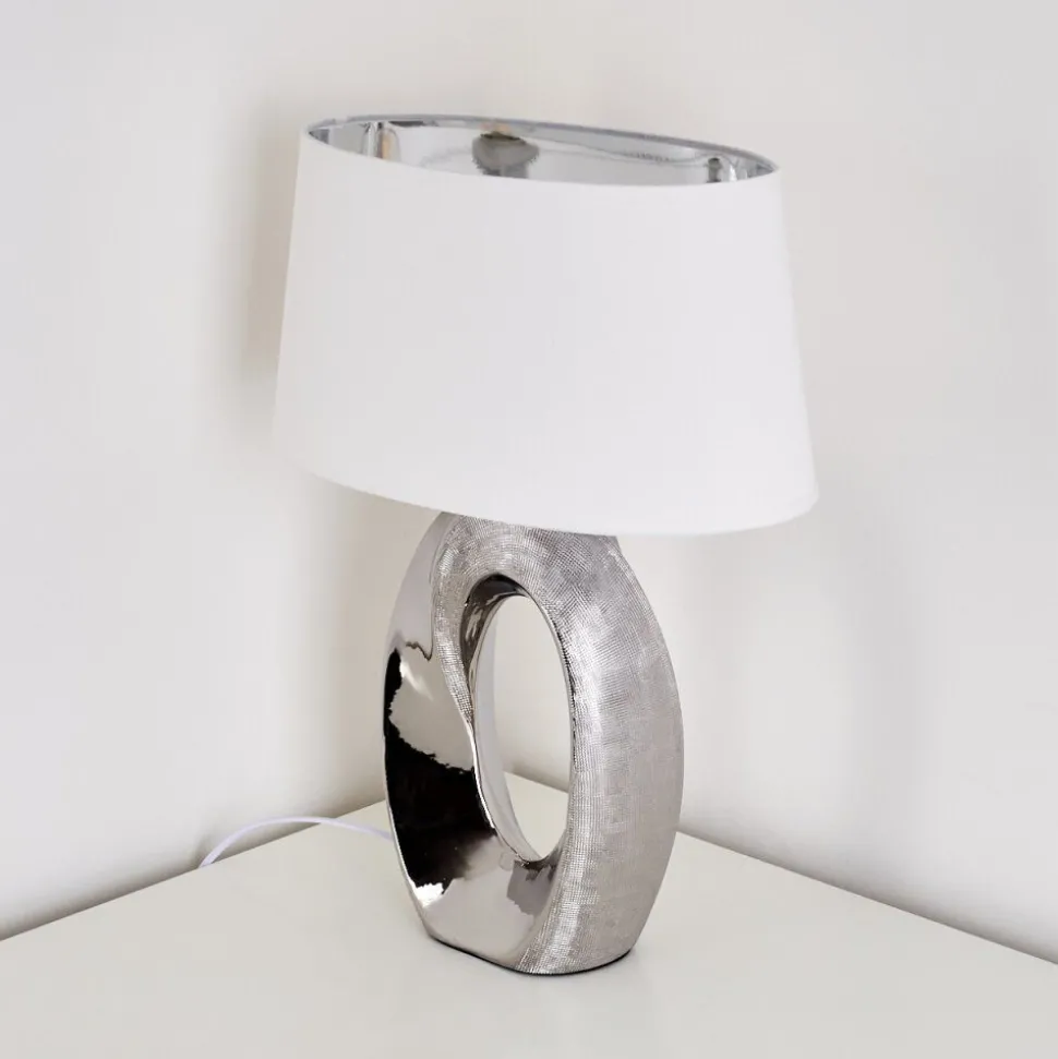Lampe A Poser Rovio Argente, 1 Lumiere