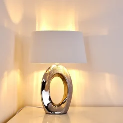 Lampe A Poser Rovio Argente, 1 Lumiere