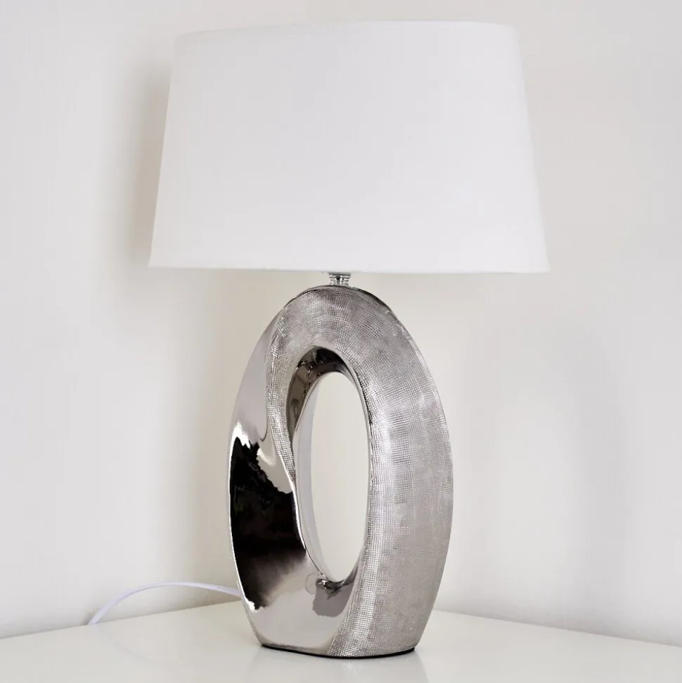 Lampe A Poser Rovio Argente, 1 Lumiere